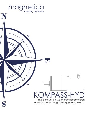 Hygienic Design Magnetically-geared Motors