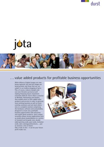 Jota - Photo Album Production System