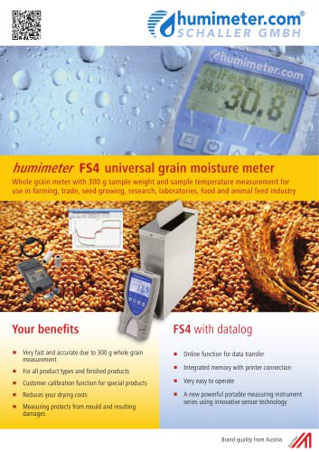 humimeter FS4 Grain special fruit moisture meter