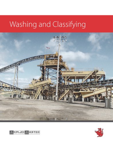 Washing and classifing