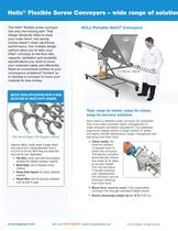 Helix® Flexible Screw Conveyors