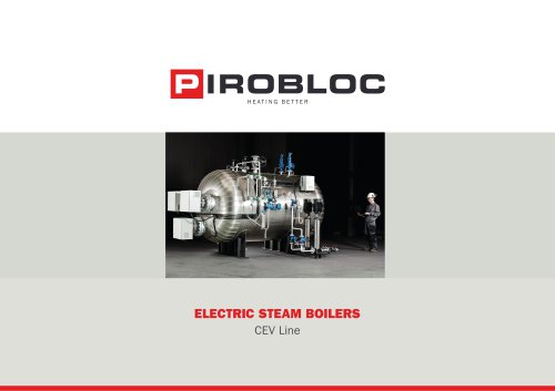 ELECTRIC STEAM BOILERS – CEV Line