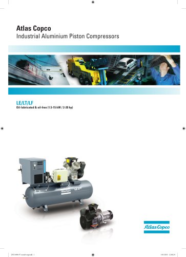 Industrial Aluminium Piston Compressors