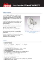 Horn Speaker 10 Watt IP66 CF2053