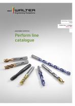 Perform line catalogue