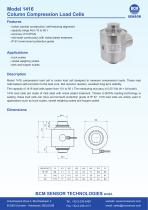 1416 Rocker Pin Compression Load Cells