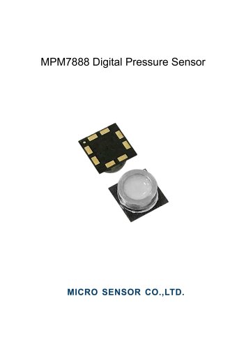 MPM7888 Digital Pressure Sensor