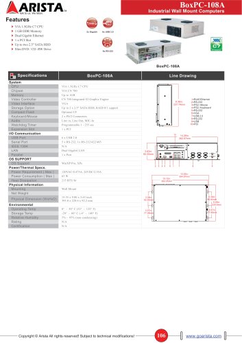 Industrial BoxPC Series