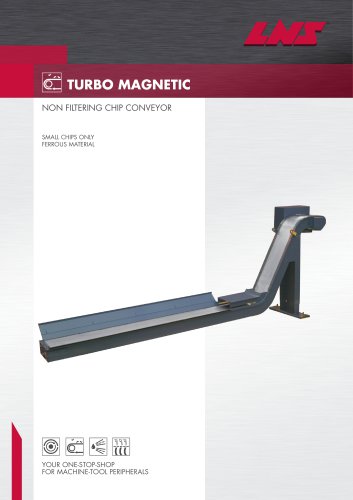 Chip and swarf conveyor Turbo Magnetic