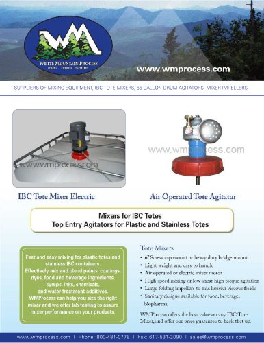 Tote Mixer Brochure