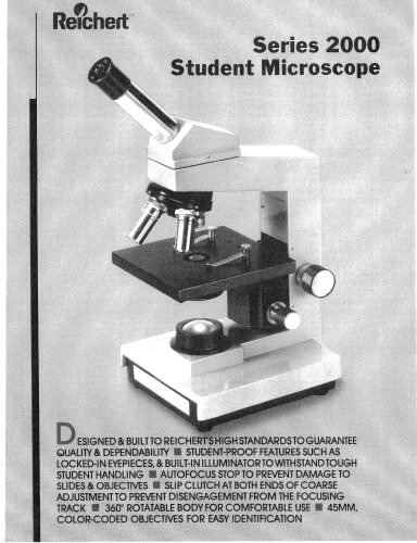 AO Series 2000 Student Microscope