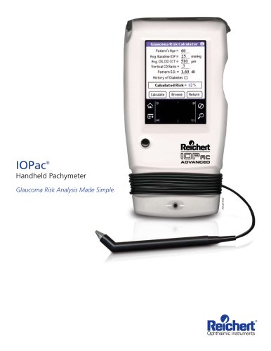 IOPac Handheld Pachymeter