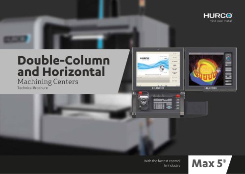 Double -Column and Horizontal Machining Centers