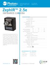 ZephIR™ 2.5e - Deep-Cooled MCT Camera