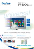 Industrial Flat Panel Display FP5000 Series