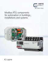 C|Logline - Modbus RTU components for automation in buildings, installations and systems