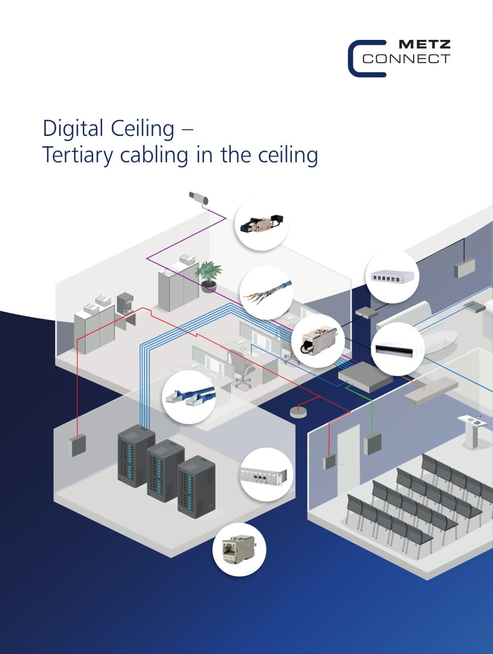 Digital Ceiling - Tertiary cabling in the ceiling - METZ CONNECT
