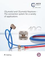 P|Cabling - C6Amodul and C6Amodul Keystone – The connection system for a variety of applications