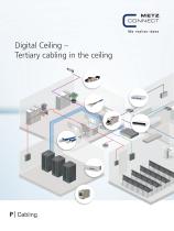 P|Cabling - Digital Ceiling - Tertiary cabling in the ceiling