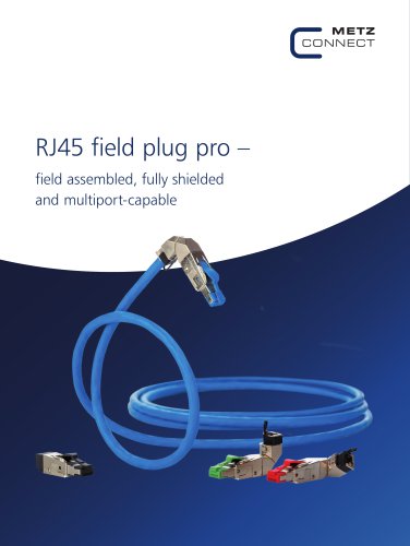 RJ45 field plug pro