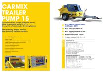 CARMIX TRAILER PUMP 15