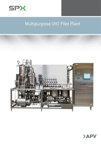 Multipurpose UHT Pilot Plant