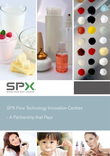 SPX Flow Technology Innovation Centres