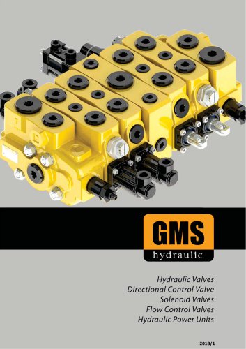 Directional Control Valve Catalog 2018/1