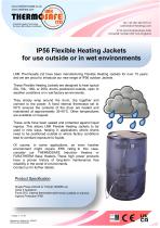 Heating Jackets for use outside or in wet environments