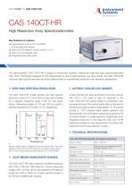 CAS 140CT-HR - High resolution array spectroradiometer