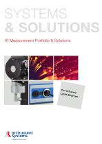 IR Measurement Portfolio & Solutions