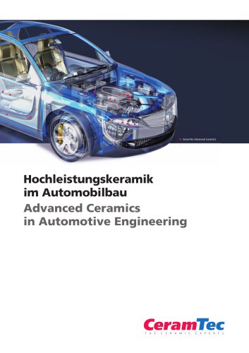 Advanced Ceramics in Automotive Engineering