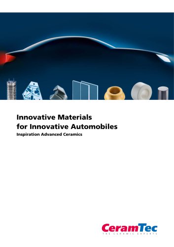 nnovative Materials for Innovative Automobiles