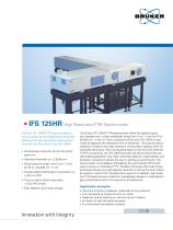 IFS 125HR - High Resolution FTIR Spectrometer