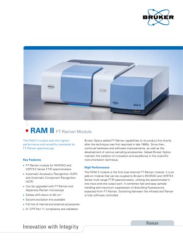 RAM II FT-Raman Module