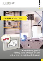 Diluter System - A standalone general welding fume filtration system