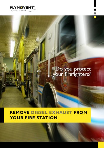 Remove diesel exhaust from your fire station