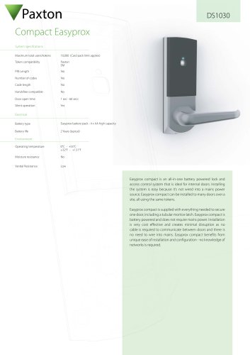 DS1030 Compact Easyprox