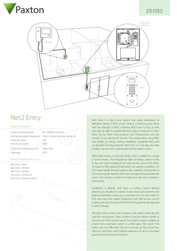 DS1055 Net2 Entry