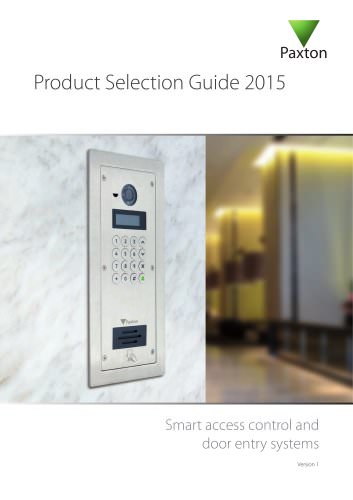 PRODUCT SELECTION GUIDE