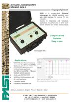 3 Channels Seismograph