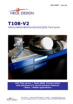 T108 - GPS + GLONASS / GALILEO / BEIDOU Time server