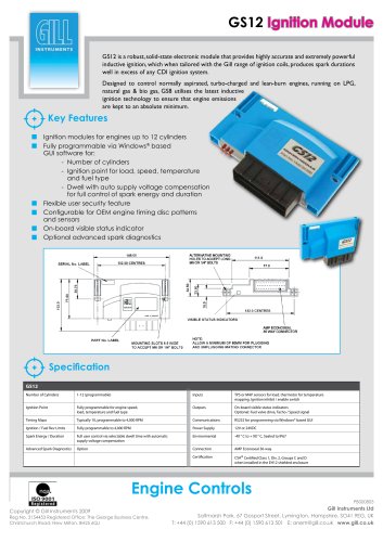 Inductive Ignition Controller GS12