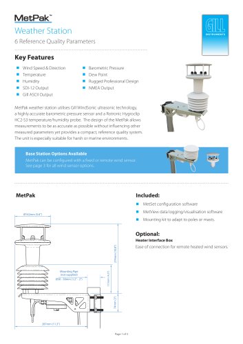 MetPak Weather Station