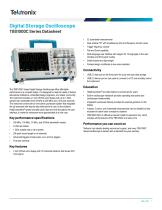 Digital Storage Oscilloscope TBS1000C Series Datasheet