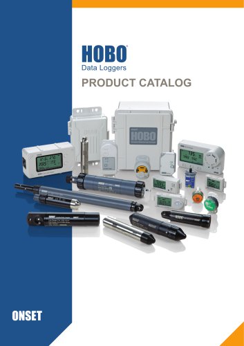 HOBO Data Loggers PRODUCT CATALOG