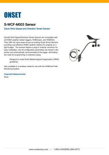 S-WCF-M003 Sensor