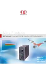 Automated inline 3D inspection and 2D profile evaluation // 3D Profile Unit