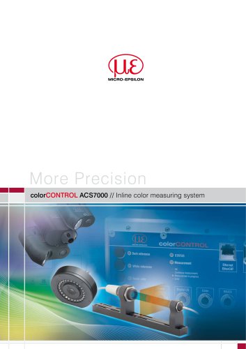 Inline color measuring system // colorCONTROL ACS7000