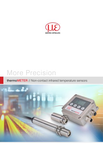 Non-contact infrared temperature sensors // thermoMETER